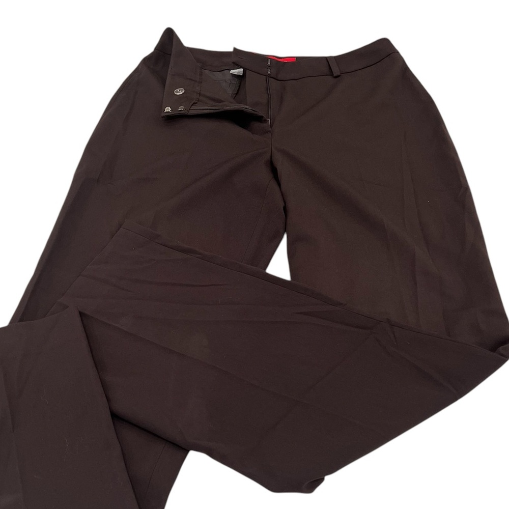 Anne Klein stretch dress pants. Brown. Size 8